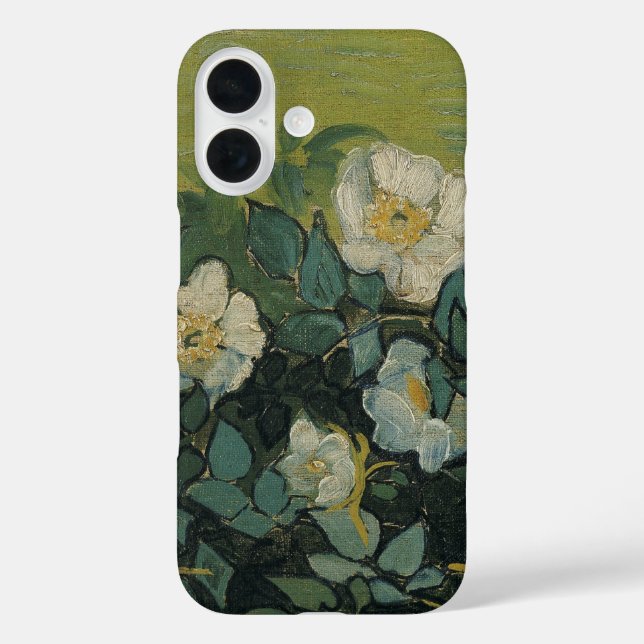 Wild Roses by Vincent van Gogh Case-Mate iPhone Case (Back)