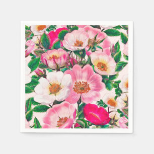 Wild Roses Napkin