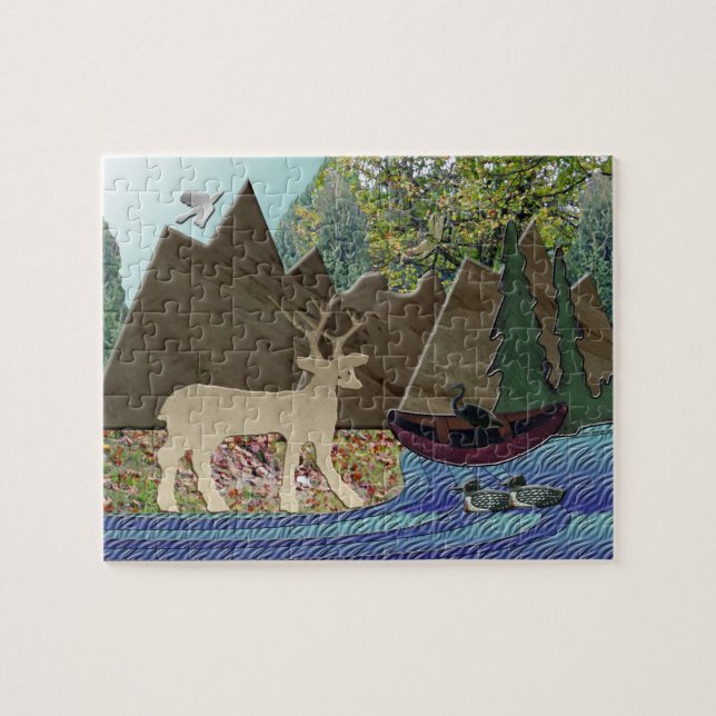 Wild Rural Animals Jigsaw Puzzle (Horizontal)