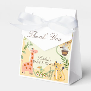 Wild Safari Adventure Awaits Baby Shower Favour Box