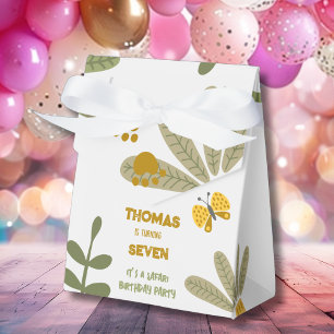 Wild safari kids birthday favour box