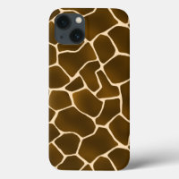 Wild Safari Natural Giraffe Print