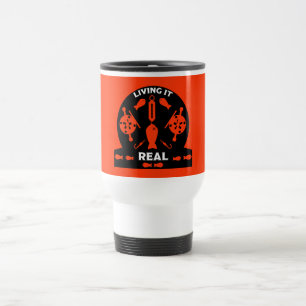 Wild Salmon Fishing Travel Mug