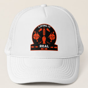 Wild Salmon Fishing Trucker Hat