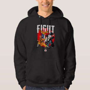 Wild Samurai Kung Fu Men Fighting  Graphic Designs Hoodie