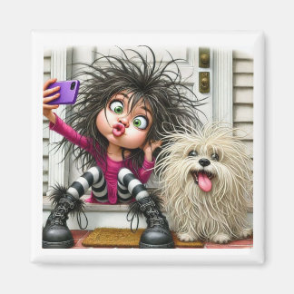 "Wild Selfie Fun – Magnet" Magnet