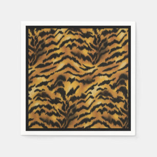Wild Side Tiger Print Napkin
