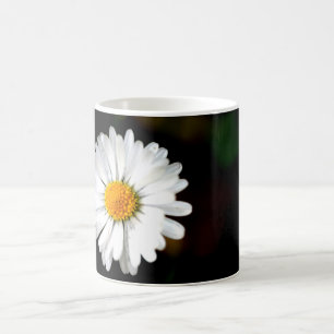Wild Single Daisy Flower Coffee Mug