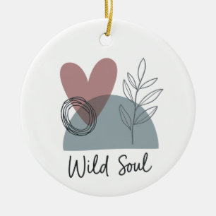 Wild Soul Ceramic Ornament