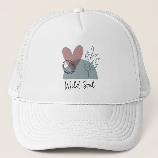 Wild Soul  Trucker Hat (Front)