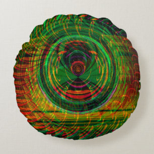 Wild Spider...... Round Cushion