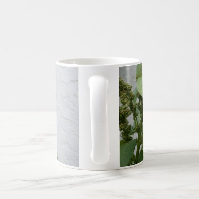 Wild Spinach Classic White Mug (Handle)