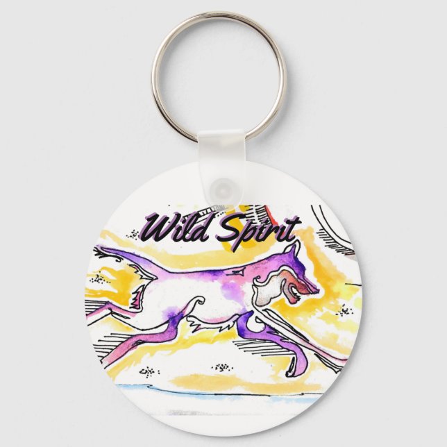 Wild Spirit key chain (Front)