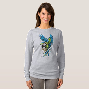 Wild Spirit Macaw Long Sleeve Shirt