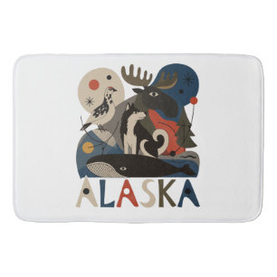 Wild Spirit of Alaska Bath Mat