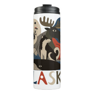 Wild Spirit of Alaska Thermal Tumbler