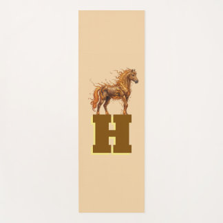 Wild Spirit Stampede – Majestic Running Horses Art Yoga Mat
