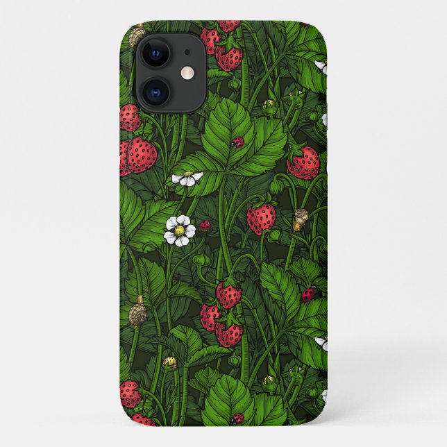 Wild strawberries Case-Mate iPhone case (Back)