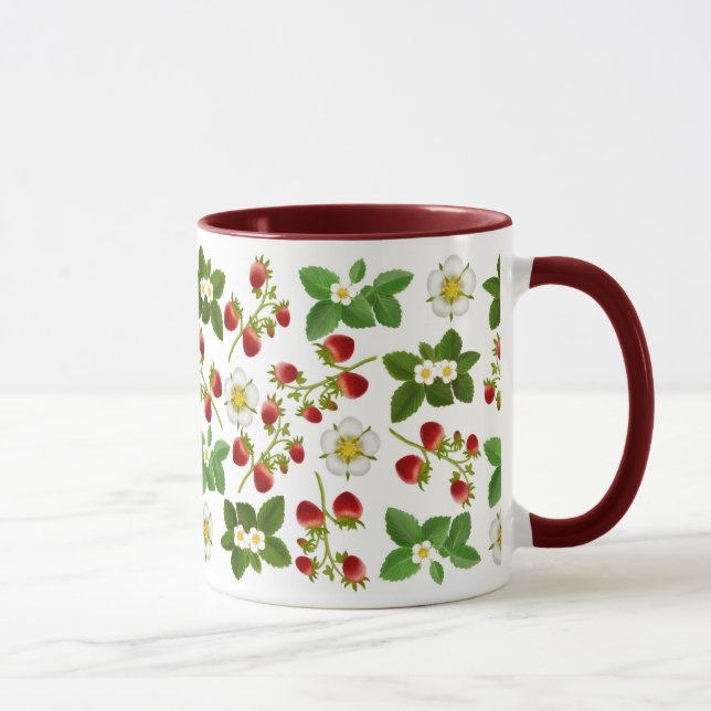 Wild Strawberries Mug (Right)