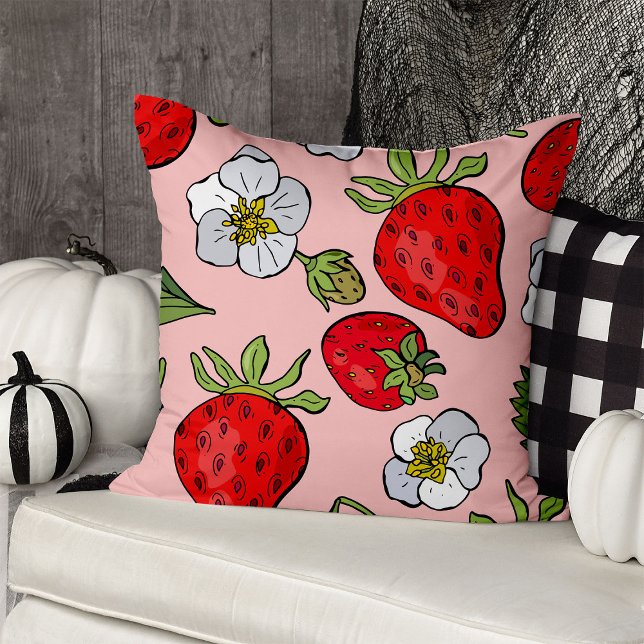 Wild Strawberry Cushion (Creator Uploaded)