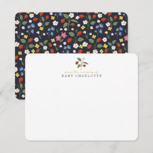 Wild Strawberry Nursery Note Card