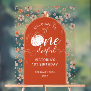 WILD STRAWBERRY SWEET BABY BIRTHDAY ACRYLIC SIGN