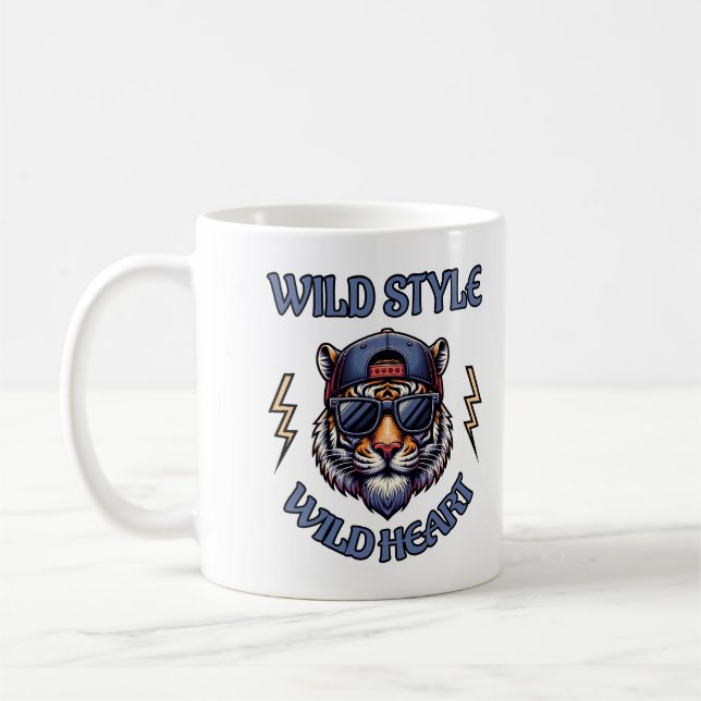 Wild Style, Wild Heart 1 Coffee Mug (Left)