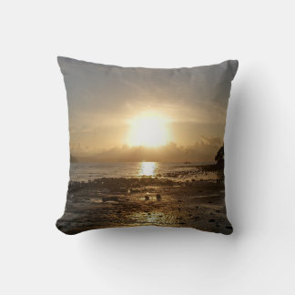 Wild Sunset Nature Photography Cushion