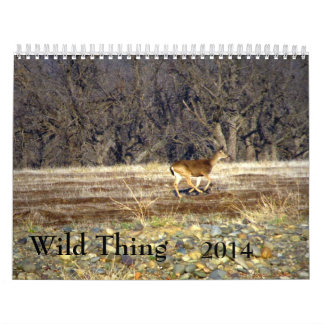 Wild Thing 2014 Calendar