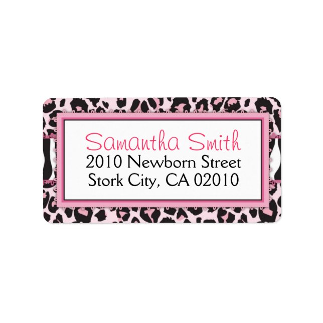 Wild Thing Address Label (Front)