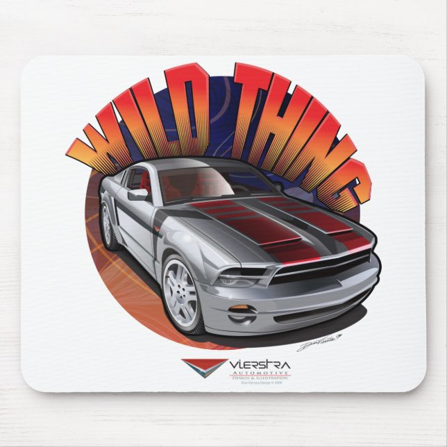 Wild Thing Mouse Pad (Front)