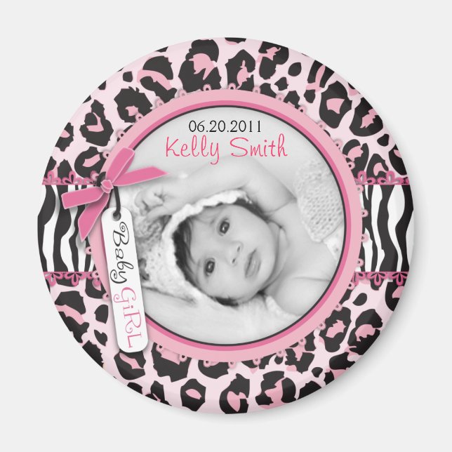 Wild Thing Photo Magnet (Front)