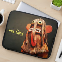 Wild Thing Quote Cute Fun Kachina Doll Face Bold