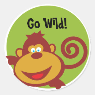 Wild Thing - Sticker - Monkey