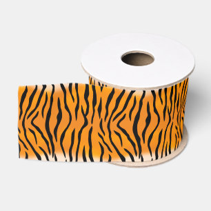 Wild Thing Tiger Stripes Grosgrain Ribbon