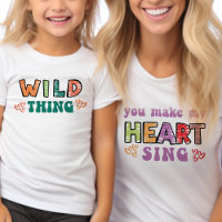  Wild Thing You Make my Heart Sing Groovy Matching