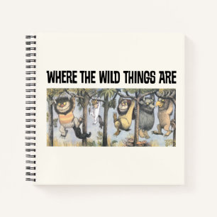 Wild Things and Max Swinging From Trees Notebook