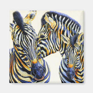 Wild Things - Zebra Magnet