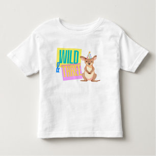 Wild & Three 3rd Birthday Kangaroo T-Shirt
