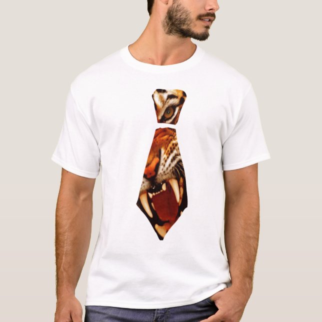 Wild tie (tiger) T-Shirt (Front)