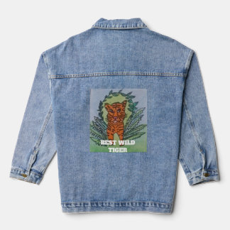 Wild Tiger Denim Jacket