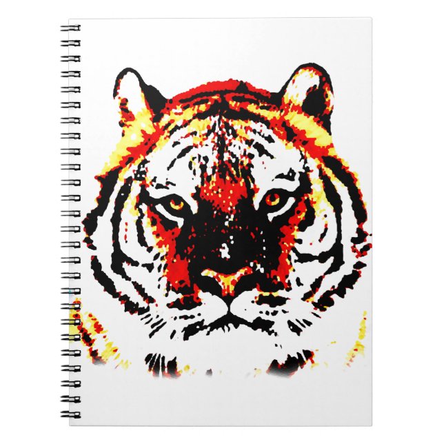 Wild Tiger Eyes Notebook (Front)