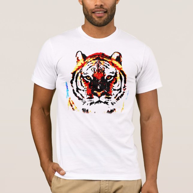 Wild Tiger Eyes T-Shirt (Front)