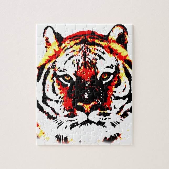 Wild Tiger Jigsaw Puzzle (Vertical)