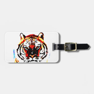 Wild Tiger Luggage Tag