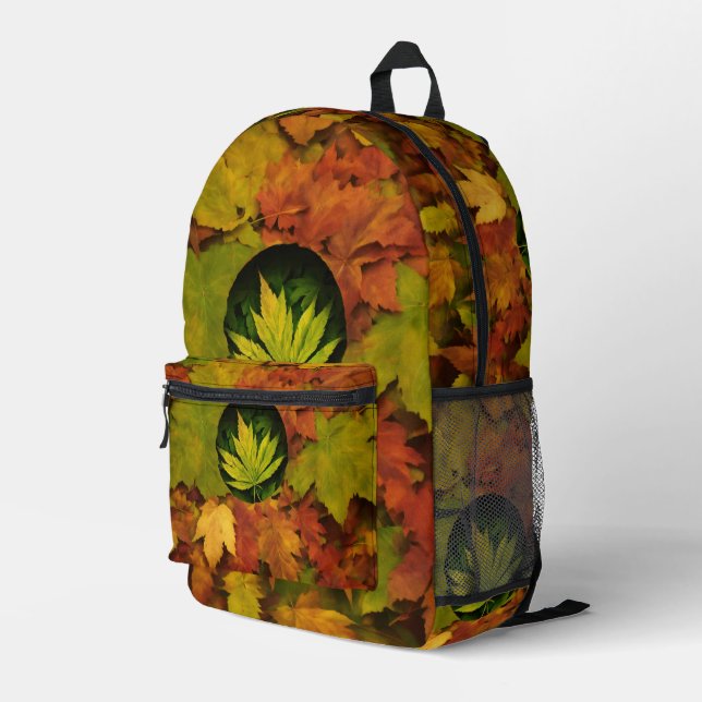 Wild Touch Printed Backpack (Back Corner Right)
