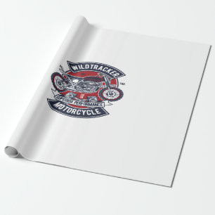 Wild Tracker Motorcycle Wrapping Paper