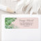Wild Tropical Palm | Blush Return Address Label