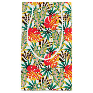 Wild Tropical Palm Leaves Small Gift Bag