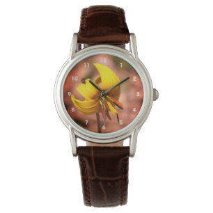 Wild Trout Lily Flower And Insect Friend Tinted Watch